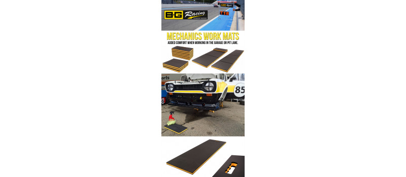 B-G Racing Mechanics 3 in 1 Folding Work Mat