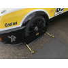 B-G Racing - Aluminium Toe Measuring Plates with Magnetic Tapes