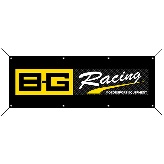 B-G Racing Banner 150cm x 50cm